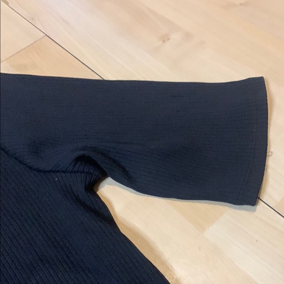 NWT Old Navy Black Half-Sleeve Top - Picture 7 of 10